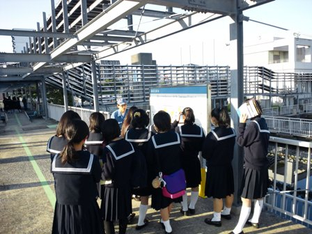 《中学2年》神奈川水再生センター見学